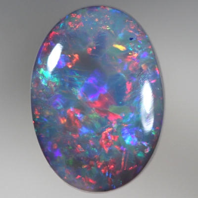 SOLID BLACK OPAL Bright red blue Floral Harlequin pattern SEE VIDEO